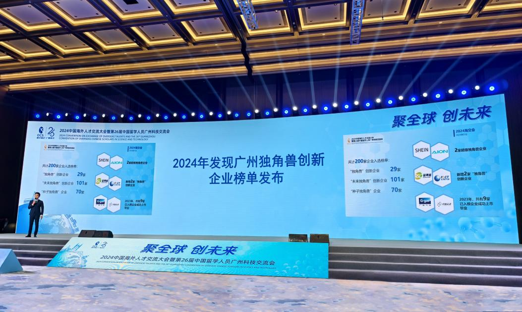 亮点多多！2024年广州独角兽立异企业榜单正式宣布！